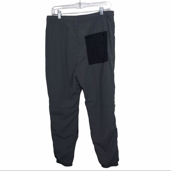 American Eagle Outfitters Gray Colorblock Nylon Joggers AEO - Picture 2 of 12